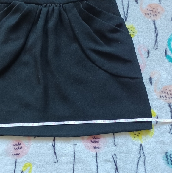 J CREW black mini skirt size 0 - Picture 6 of 8